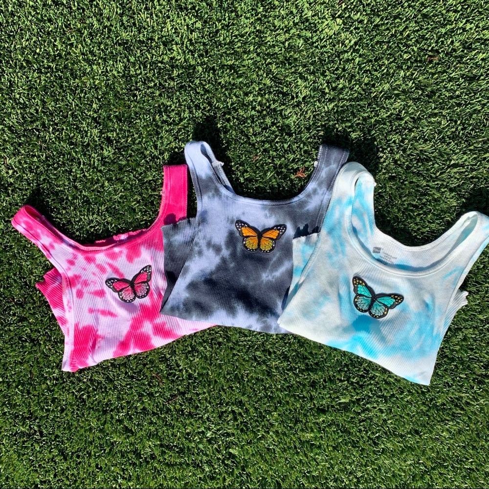 Butterfly Tie Dye Tank